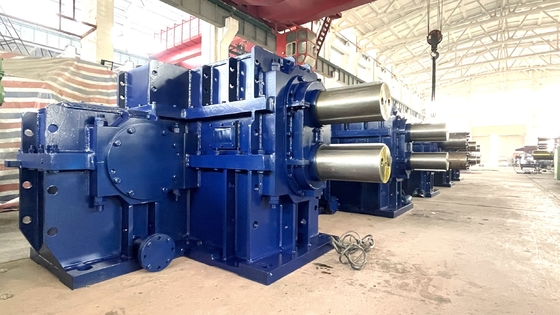 MA 750mm چهار آسیاب نورد سرد معکوس بالا برای نوارهای دقیق فولاد ضد زنگ