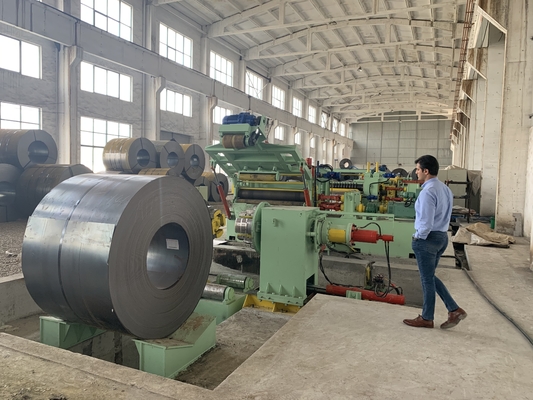 MA-(1~6) × 1600mm سیم برش سیم پیچ فولادی با سیم پیچ 132KW حداکثر سرعت برش 30T 60-100M/min