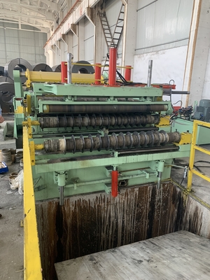 MA-(1~6) × 1600mm سیم برش سیم پیچ فولادی با سیم پیچ 132KW حداکثر سرعت برش 30T 60-100M/min