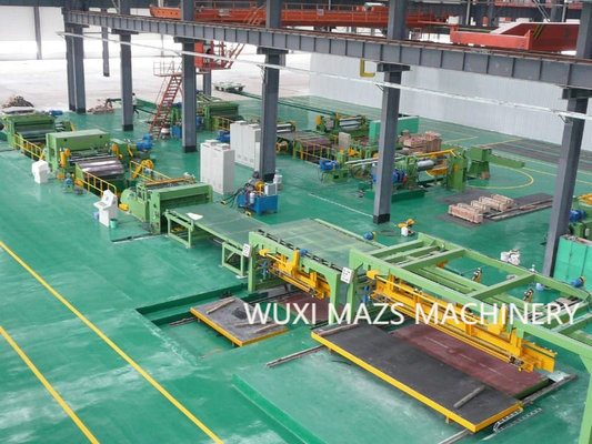 اتوماسیون MA 4X1800mm برای خطوط سیاه برش فولاد ضد زنگ با دقت بالا