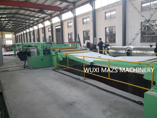 اتوماسیون MA 3X1600mm برای خطوط برش سیم پیچ قدیمی نورد شده به طول سیاه شدن خطوط با دقت بالا