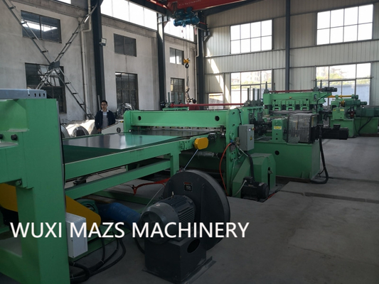اتوماسیون برای خط دستگاه سیاه‌کننده برش تا طول ورق فولادی ضد زنگ با MA 4X1800mm با دقت بالا