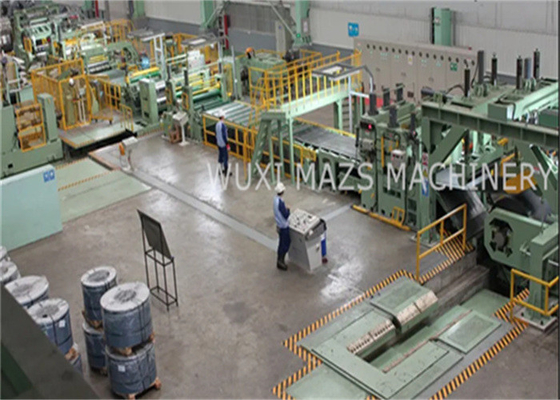 اتوماسیون برای خط دستگاه برش به طول ورق فولادی ضد زنگ با MA 3X1600mm با دقت بالا