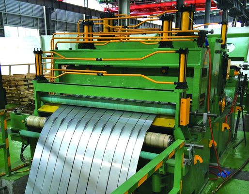 دستگاه برش نوار فولادی 0.6-5 میلی متر تغذیه چپ راست