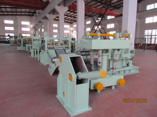 0.3-3x1600mm دستگاه برش نوار فولادی 100 متر در دقیقه قابل تنظیم