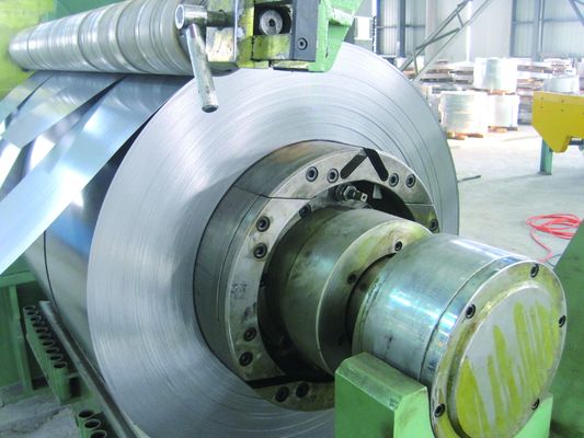 دستگاه برش نوار فولادی CE 380V 50Hz 0.4-4 میلی متر