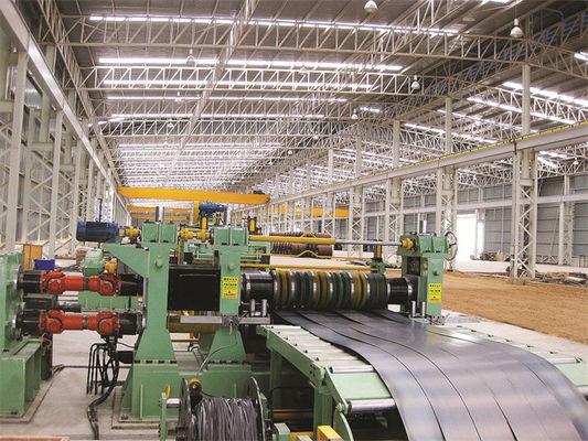 دستگاه برش کویل فولادی 3-12 میلی متر ، دستگاه برش 350KW با دقت بالا