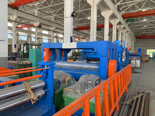 MA-(4-16)×2200mm ورق برش خط مورد استفاده برای مواد نورد سرد، دقت برش با سرعت بالا کمتر از 0.05mm.