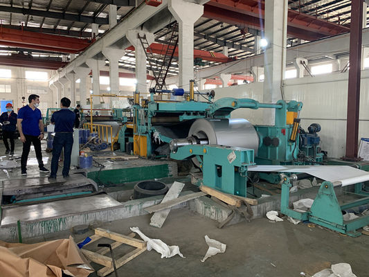 0.3-2mm HRC CRC PPGI Steel Coil Machine Slitting Machine